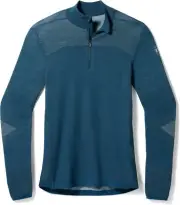 Smartwool Intraknit Thermal Merino Base Layer Quarter-Zip Top Men’s Large