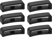 28mm Width Band Keeper intended for Garmin Vivoactive HR/Forerunner 910XT Fastener Loops Replacement Band Holder intended for Fitbit Surge Bands, 6 Pack.