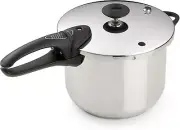 Presto 6-Qt Stainless Steel Pressure Cooker with Tri-Clad Base 01365 New