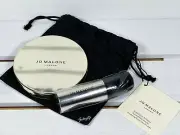 Jo Malone English Pear & Freesia Scented Body Powder Compact & Brush Set, NEW