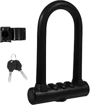 NOLITOY U Shape Bike Lock Heavy Duty Silicone U Lock for Bicycles Motorcycles Portable and Cutting Design for Outdoor Cycling and Secure Locking