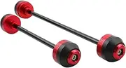 Motorbike Frame Sliders For H┐ONDA CBR600RR 2007-2008 Motorcycle Crash Protector Falling Guard Pads Front/Rear Axle Wheel Fork Sliders (Color : Red, Size : 1 Pair)