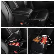 Armrest Box For MINI Cooper R50 R52 R53 R56 R57 R58 F55 F56 F57 Countryman R60 F60 Car Accessories Retractable Dual Layer black