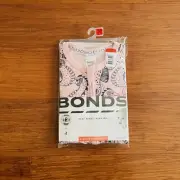 Bonds Baby Pink Seahorse Ocean Long Sleeve Zip Wondersuit Size 1 BNIP