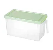 Refrigerator Organizer BPA Free Plastic Kitchen Storage Container With Lid Handle Fruit Vegetable Food Storage Box