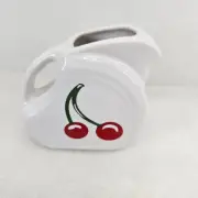 Fiesta mini Disc Pitcher White With Cherries HLCCA Conference piece