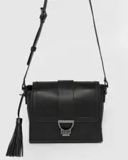 Black Dianna Cross Body Bag