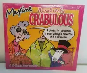 MAXINE 2015 Absolutely Crabulous 16 Month Calendar SEALED Funny Cartoon
