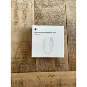 Genuine Apple Lighning to Headphone Jack Adapter Sealed