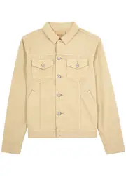 Paige Scout Twill Jacket - Beige - S S
