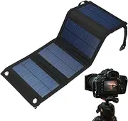 Solar Phone Charger, Portable Solar Panels for Camping, Portable Pannel, | 15W Panell Charger with USB Output | Compact Foldable, 6V Ppanel for Outdoor