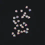 100 Pcs Flatback Gems Nails Ab Nail Crystals Nail Crystal Rhinestones