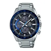 在飛比找森森購物網優惠-【CASIO 卡西歐】EDIFICE 太陽能賽車三眼 不鏽鋼