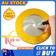 1x Adjustable Circle Drawing Ruler Tool Measuring Drawing Circular Compass AU