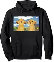 [Disney] The Lion King Simba Nala Low Key Freaking Out Meme Pullover Hoodie