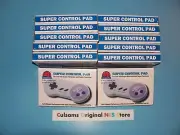 12 Lot Premium Game Controller for Super Nintendo SNES System with XL Cord