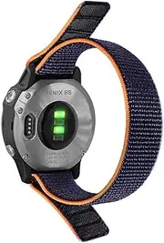 [UMCNVV] For Fenix 7S 6S/Fenix 5S Bands Woven Nylon Ultralight Strap for Garmin Fenix 5S Plus,Fenix 6S Pro/Sapphire,D2 Delta S
