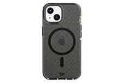 Tech 21 Evo Check MagSafe Case (Suits iPhone 15) - Smokey Black