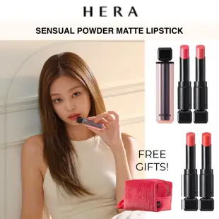*添加新顏色* Jennie's Pick [Hera] Sensual Powder 啞光唇膏(7 種顏色)