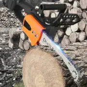 12'' Mini Handheld Electric Chainsaw Cordless Chain Saw Wood Cutter With Battery