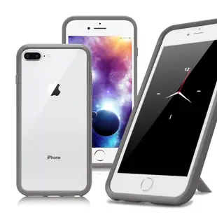 Thunder X I Phone 8 Plus / 7 Plus 防摔邊框手機殼-灰色 (4.5折)