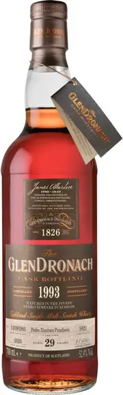 Glendronach 29 Year Old 1993 Single Cask 5820 SIngle Malt Scotch Whisky 700ml