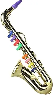 Toy Saxophone, Kids Instrument Model, Musical Educational Lightweight Marching Trombone Pretend Playing for Home Toddler Beginners
