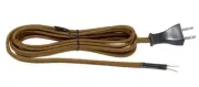 B&P Lamp Light Brown Rayon Covered Parallel Cord Sets
