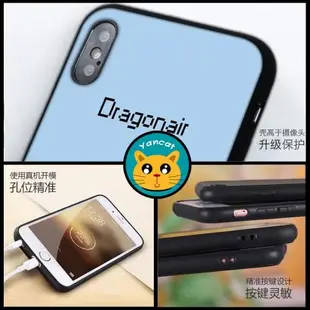 快龍哈克龍手機殼11pro適用iPhone8 XS MAX蘋果6s掛繩XR磨砂7PLUS