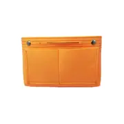 Travel Organiser Handbag Felt Bag Tote Insert Liner Purse Pouch Women 3 Sizes - Orange
