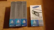 Samsung 3D Active Glasses SSG-4100GB TV Glasses Full HD RF (4PK BUNDLE)