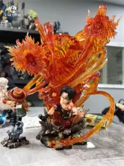 Portgas D Ace Huanzhou STUDIO One Piece Resin Model 30cm Original