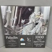 Suns Out 1000 Piece Nene Thomas Art Puzzle " Paladin " Warrior Angel New *READ*