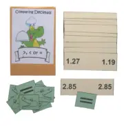Teacher Depot Math Center Learning Resource Game Comparing Decimals