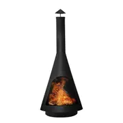 Glasshaus Co. Chimney Fire Pit Patio Heater Outdoor Camping Portable Chiminea Brazier Fireplace 105c
