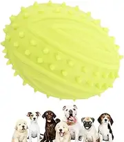 Dog Teething Ball, Interactive Fetch and Chew Toy, Bite-Resistant Training Ball for Small, Medium, and Large Dogs, Care Exercise Toy for Active Plays, 3.54x2.36x3.54 Inches