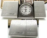 Time Tank Mr.Zippo George G. Blaisdell Pocket Clock Watch running 1995 Rare