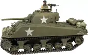 W Britain #25136 M4A3(75) Sherman, 10th Armored Division, Winter 1944-45 Mint