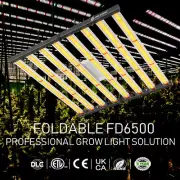 Phlizon FD6500 Plant LED Grow Light Samsung Full Spectrum Bar 6x6ft Indoor Grow