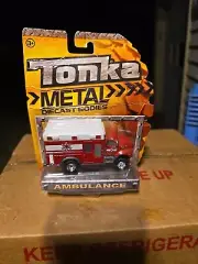 Tonka Metal Diecast Bodies Red Ambulance 2012 Hasbro