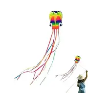 Colorful Octopus Kite - Huge Flyer Kites with Long Tails,Portable Parent-Child Interactive Toys for Kids, Boys, Girls