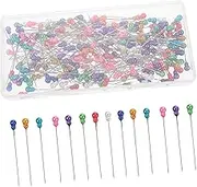 Angoily 200Pcs Pearl Head Straight Pins for Sewing Quilting and DIY Crafts Decorative Pins for for Crafting and Home Decoration
