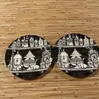 Royal Wessex Potions Witches Brew Apothecary Halloween DINNER Plates (SET OF 2).