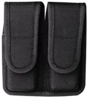 Bianchi 7302 AccuMold Double Magazine Pouch - Black, Hidden 18473