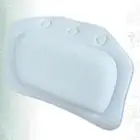 Waterproof Bath Pillow with Suction Cups Spa Headrest Bath Cushion Home