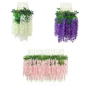 Artificial Silk Wisteria Vine Hanging 12x Wedding Decoration