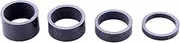 XIASABAHeadset Washer 4pcs Full Carbon Fiber Bicycle Mountain Bike Headset Fork Washer Spacer 4 Size for Mountain Bikes