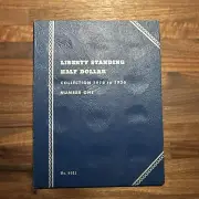 Classic Whitman Album #9021, Liberty Standing Half Dollars, Vol 1, 1916-1936