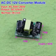 AC-DC Buck Converter Switching Power Supply Board AC110V 220V 230V to 12V 450mA