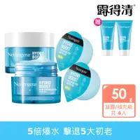 在飛比找momo購物網優惠-【Neutrogena 露得清】水活保濕凝露50gx2+補充